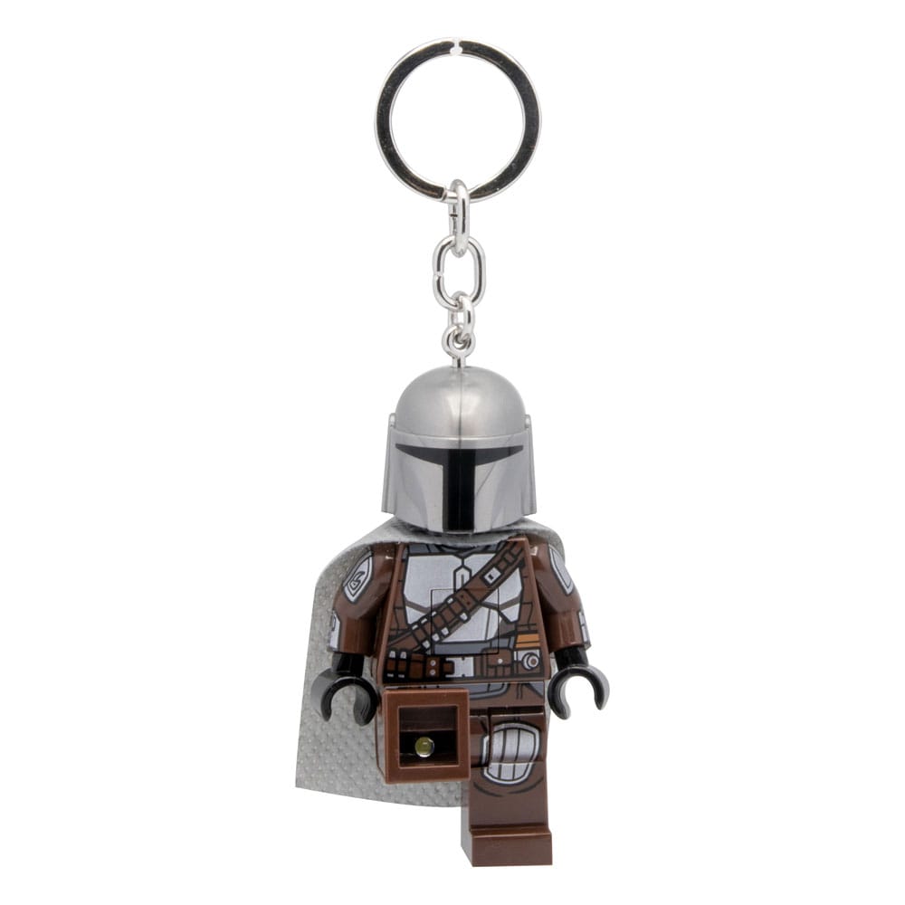 LEGO Star Wars The Mandalorian Schlüsselanhänger mit Leuchtfunktion Mandalorian 8 cm - Versand: 7 Tage nach Bestellung