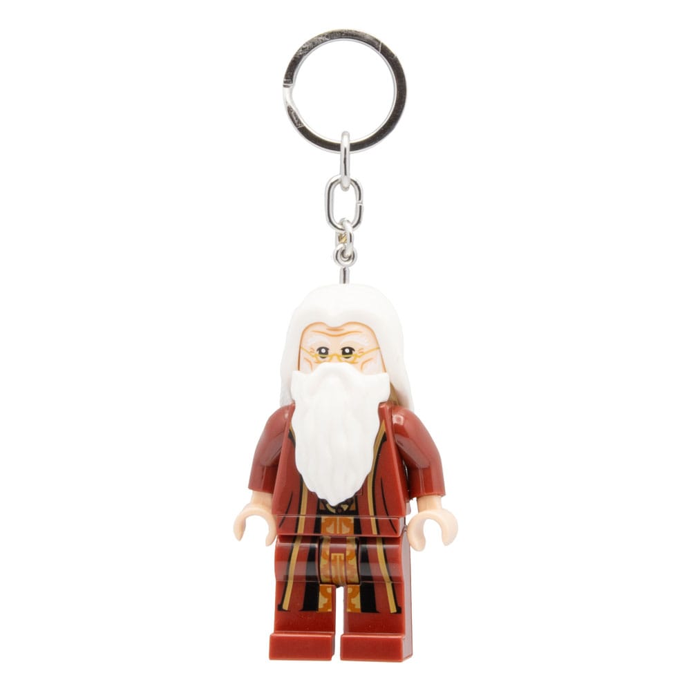 LEGO Harry Potter Schlüsselanhänger mit Leuchtfunktion Dumbledore 8 cm - Versand: 5-7 Tage nach Bestellung