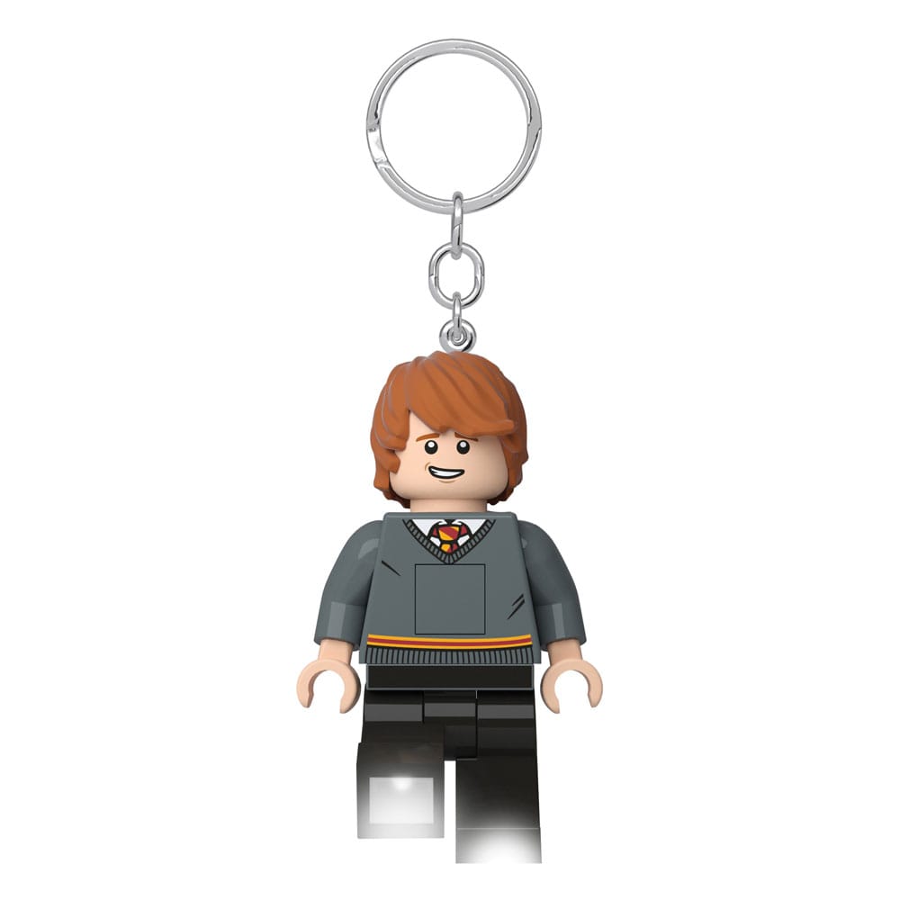 LEGO Harry Potter Schlüsselanhänger mit Leuchtfunktion Ron Weasley 8 cm - Versand: 5-7 Tage nach Bestellung