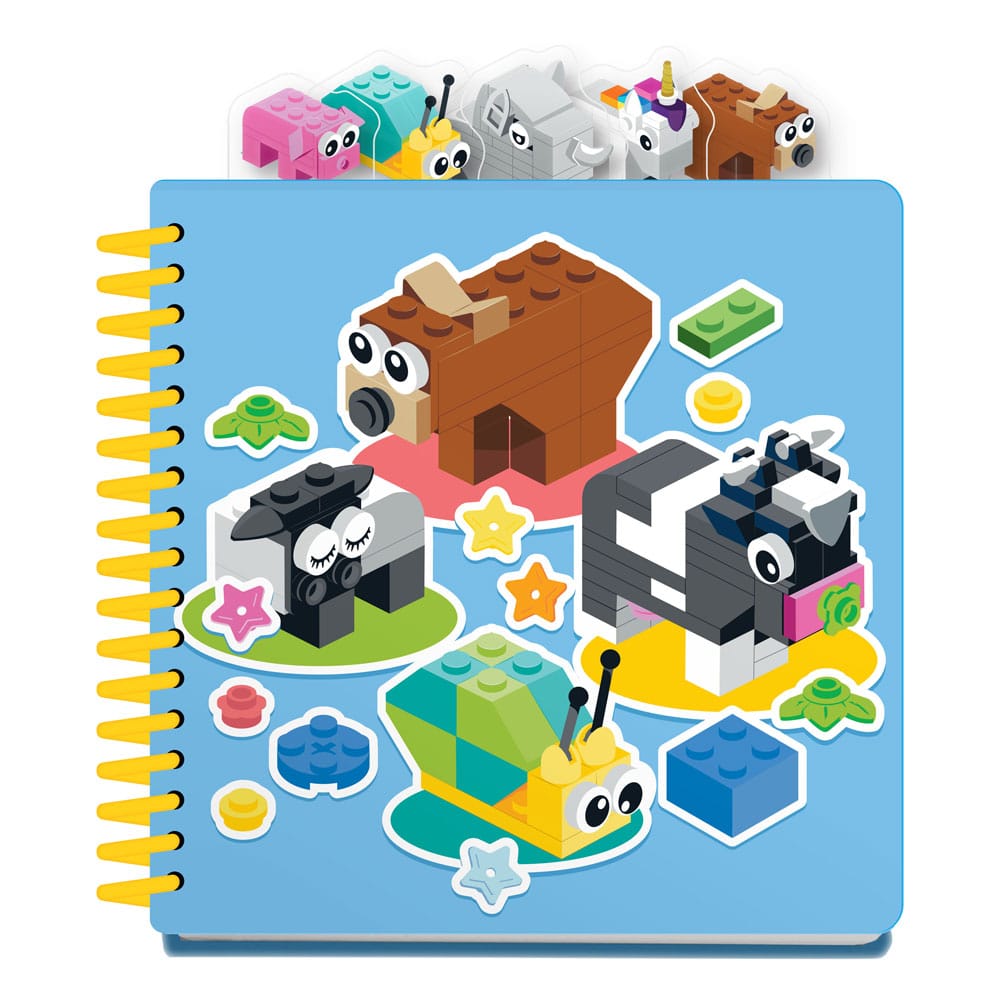 LEGO Icon Tab-Notizbuch Tiere - Versand: 7 Tage nach Bestellung