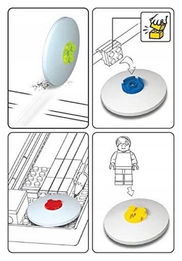 LEGO Schreibwaren-Set Topper Ver. 2 - Versand: 7 Tage nach Bestellung