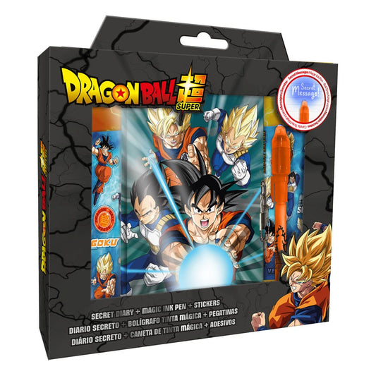 Dragon Ball Tagebuch Set mit Schloss   - Versand: 5-7 Tage nach Bestellung
