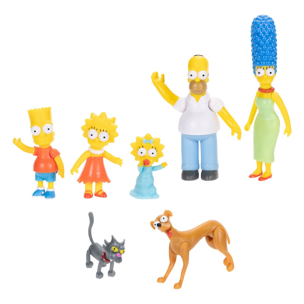 Simpsons Minifiguren 7er-Pack 6 cm - Versand: 5-7 Tage nach Bestellung