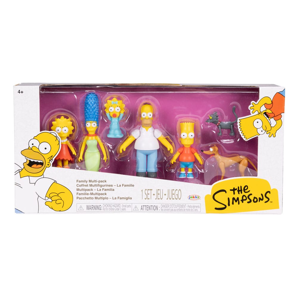 Simpsons Minifiguren 7er-Pack 6 cm - Versand: 5-7 Tage nach Bestellung