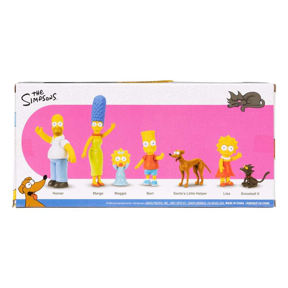 Simpsons Minifiguren 7er-Pack 6 cm - Versand: 5-7 Tage nach Bestellung