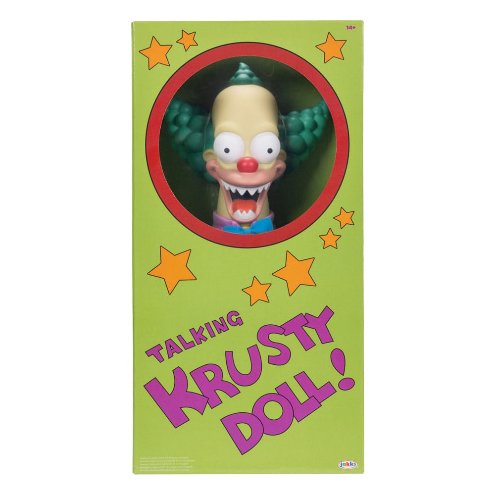 Simpsons Feature Plüschfigur sprechend Krusty 44 cm *Englische Version* - Versand: 5-7 Tage nach Bestellung
