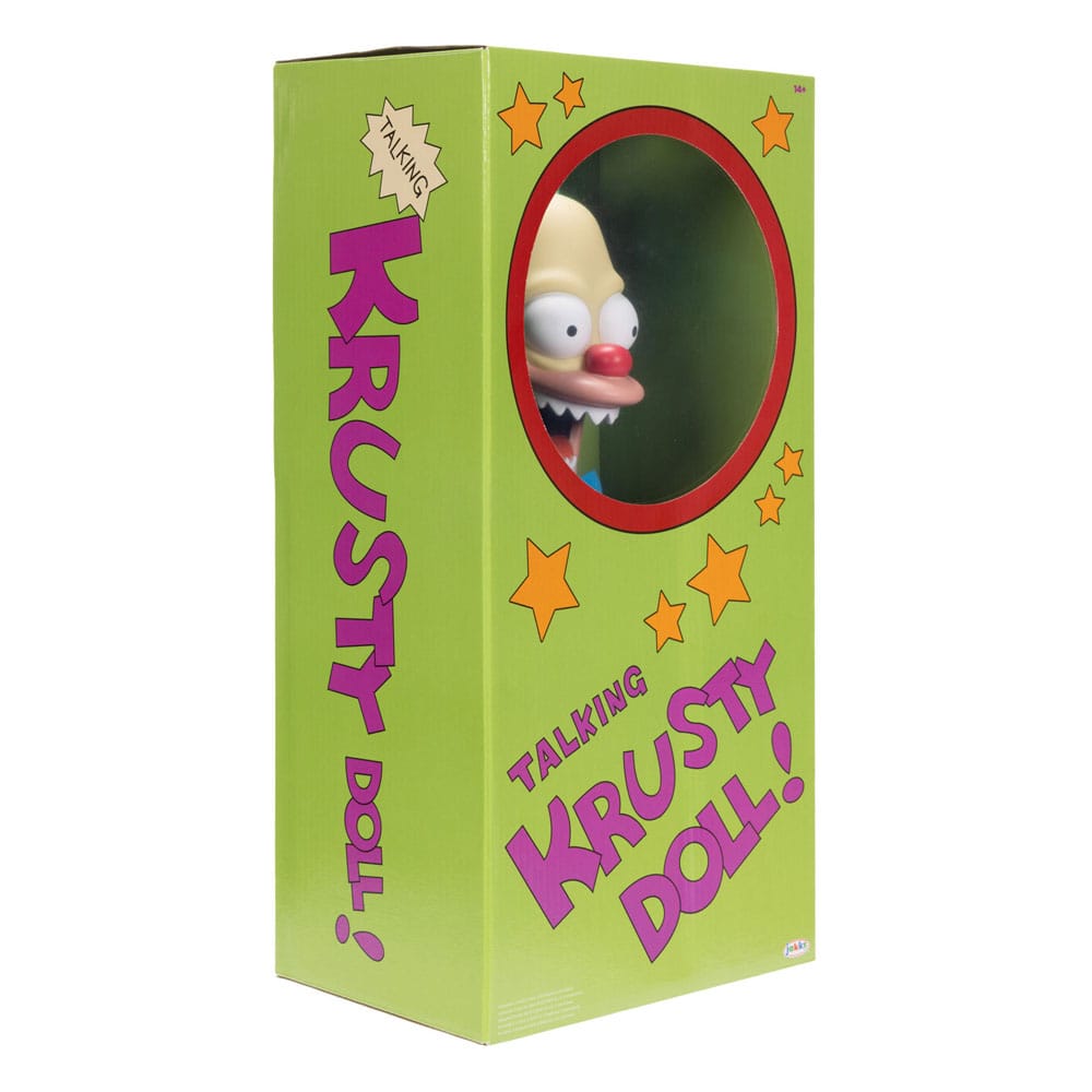 Simpsons Feature Plüschfigur sprechend Krusty 44 cm *Englische Version* - Versand: 5-7 Tage nach Bestellung