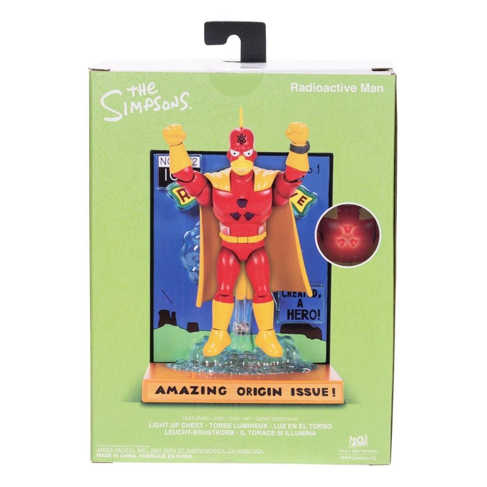 Simpsons Premium Actionfigur Radioactive Man 13 cm - Preorder - ETA: 09.11.2025