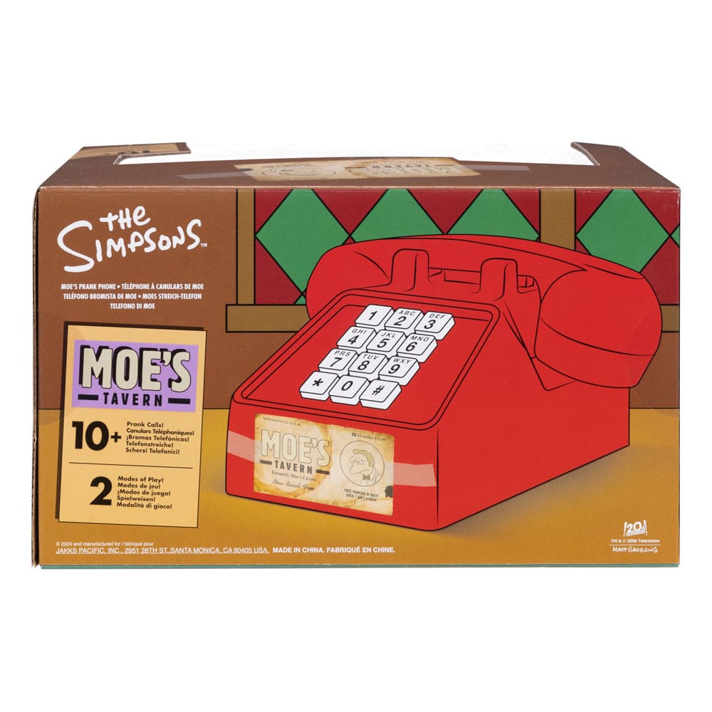 Simpsons Roleplay-Replik Moe's Prank Phone *Englische Version* - Versand: 5-7 Tage nach Bestellung