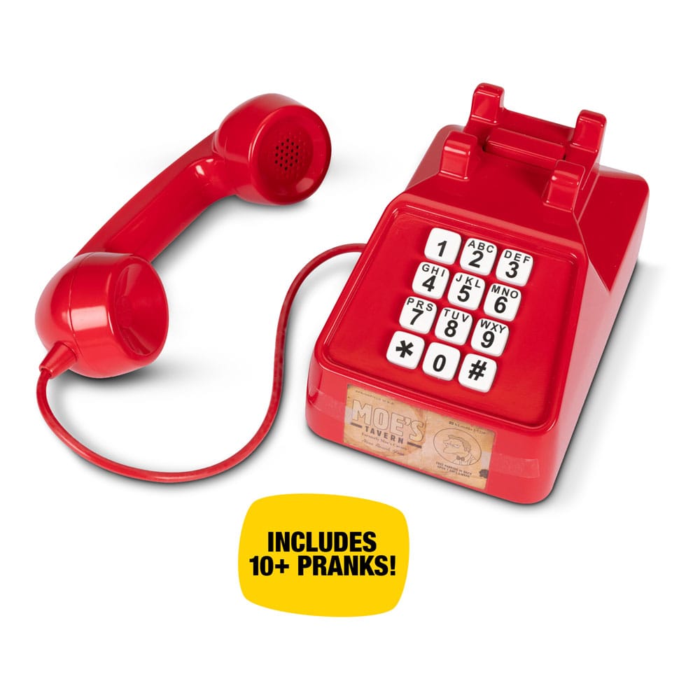 Simpsons Roleplay-Replik Moe's Prank Phone *Englische Version* - Versand: 5-7 Tage nach Bestellung