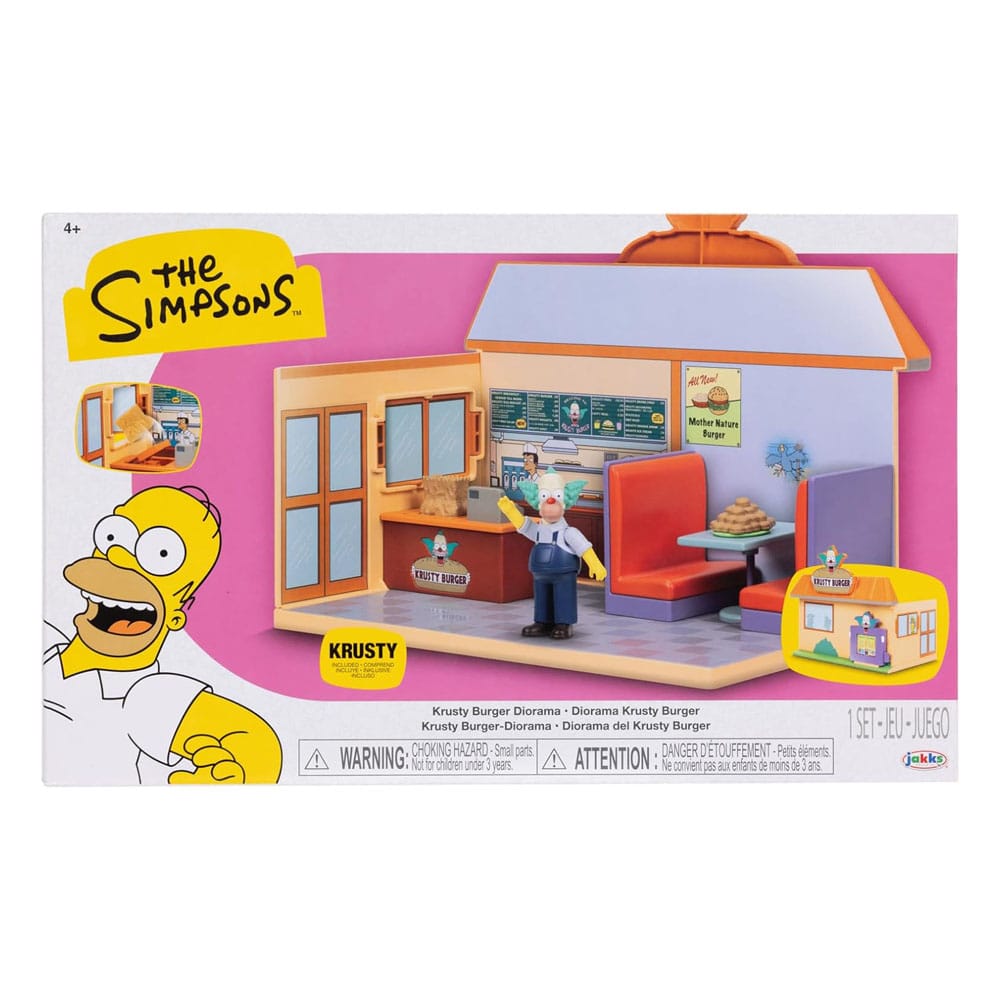 Simpsons Minifiguren Spielset Krusty Burger - Versand: 5-7 Tage nach Bestellung
