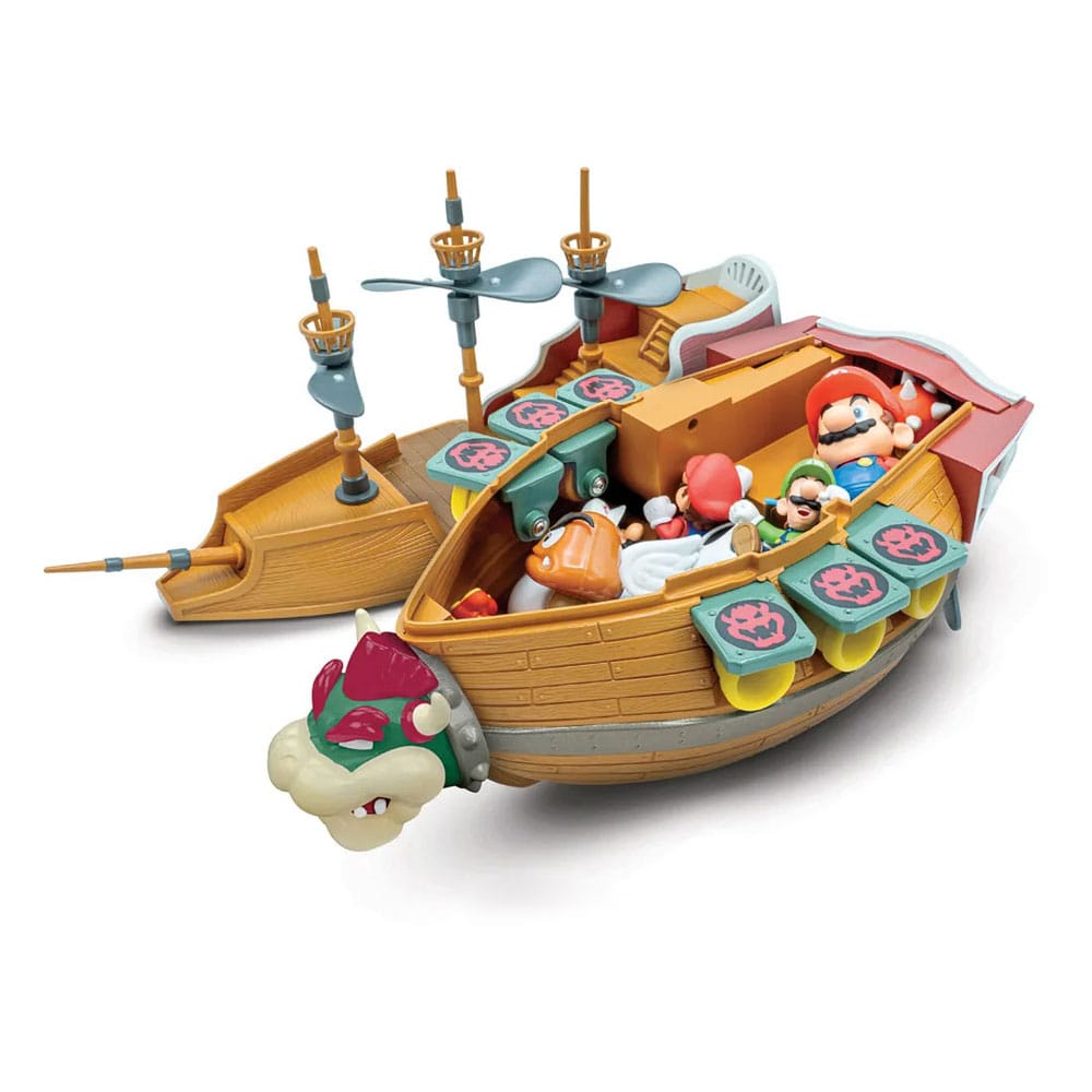 World of Nintendo Super Mario Spielset Bowsers Luftschiff Deluxe - Versand: 5-7 Tage nach Bestellung