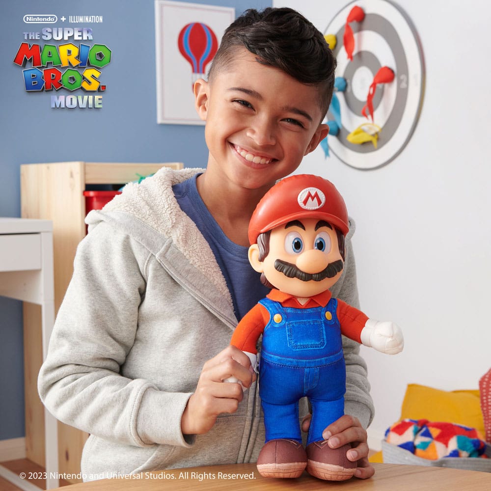 Der Super Mario Bros. Film Plüschfigur Luigi 30 cm - Versand: 5-7 Tage nach Bestellung