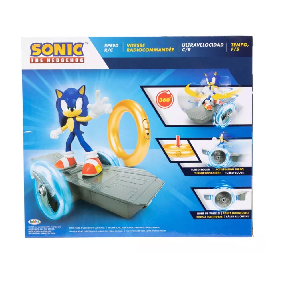 Sonic - The Hedgehog RC Fahrzeug Sonic Speed - Versand: 5-7 Tage nach Bestellung