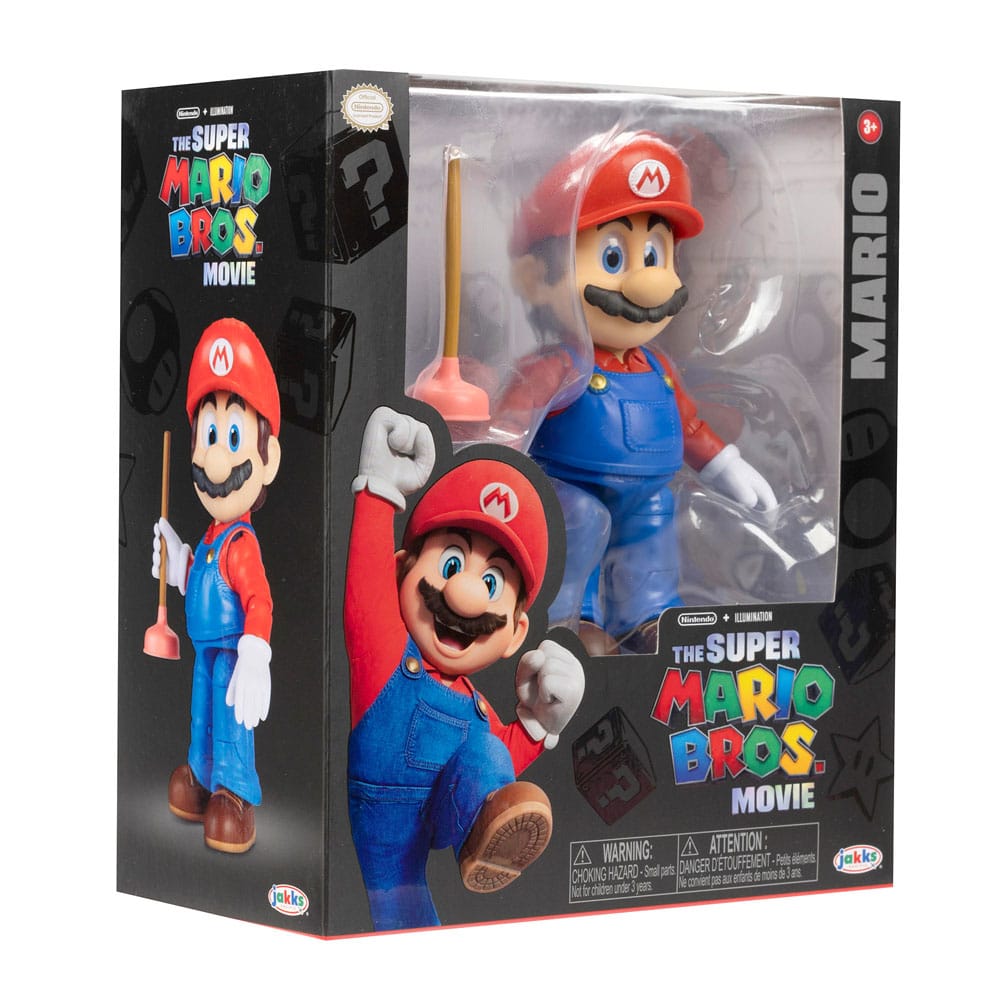 Der Super Mario Bros. Film Actionfigur Mario 13 cm - Versand: 5-7 Tage nach Bestellung