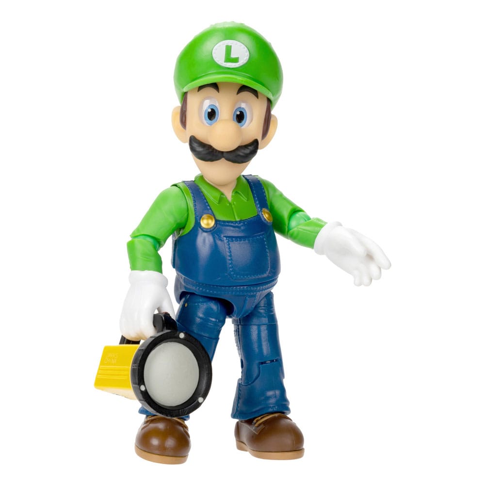 Der Super Mario Bros. Film Actionfigur Luigi 13 cm - Versand: 5-7 Tage nach Bestellung