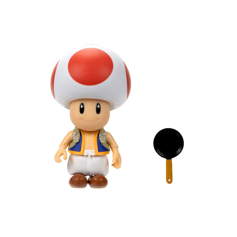Der Super Mario Bros. Film Actionfigur Toad 13 cm - Versand: 5-7 Tage nach Bestellung