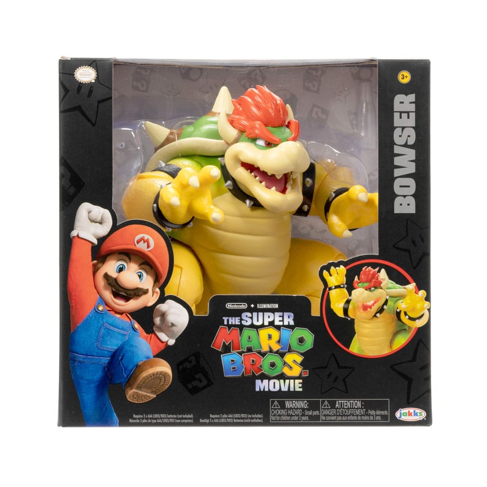Der Super Mario Bros. Film Actionfigur Bowser 18 cm - Versand: 5-7 Tage nach Bestellung