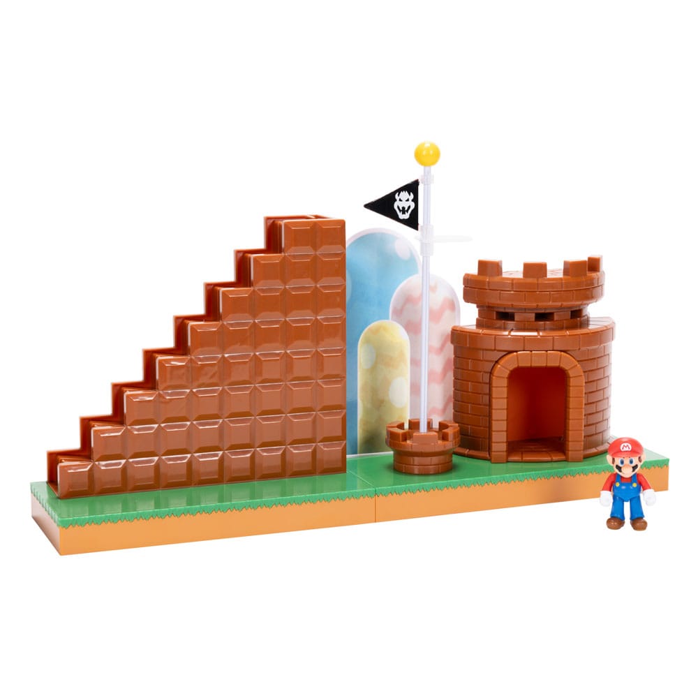 World of Nintendo Super Mario Minifiguren Spielset End Level - Versand: 5-7 Tage nach Bestellung