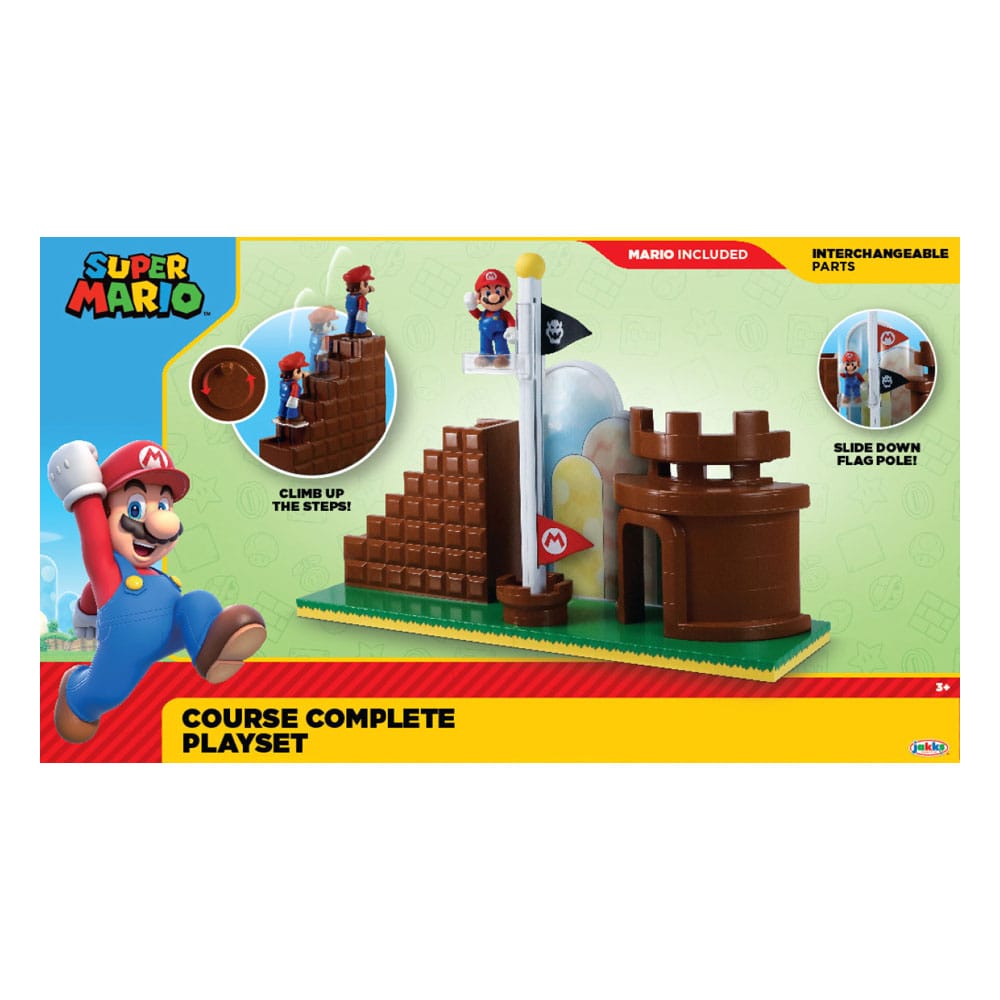 World of Nintendo Super Mario Minifiguren Spielset End Level - Versand: 5-7 Tage nach Bestellung