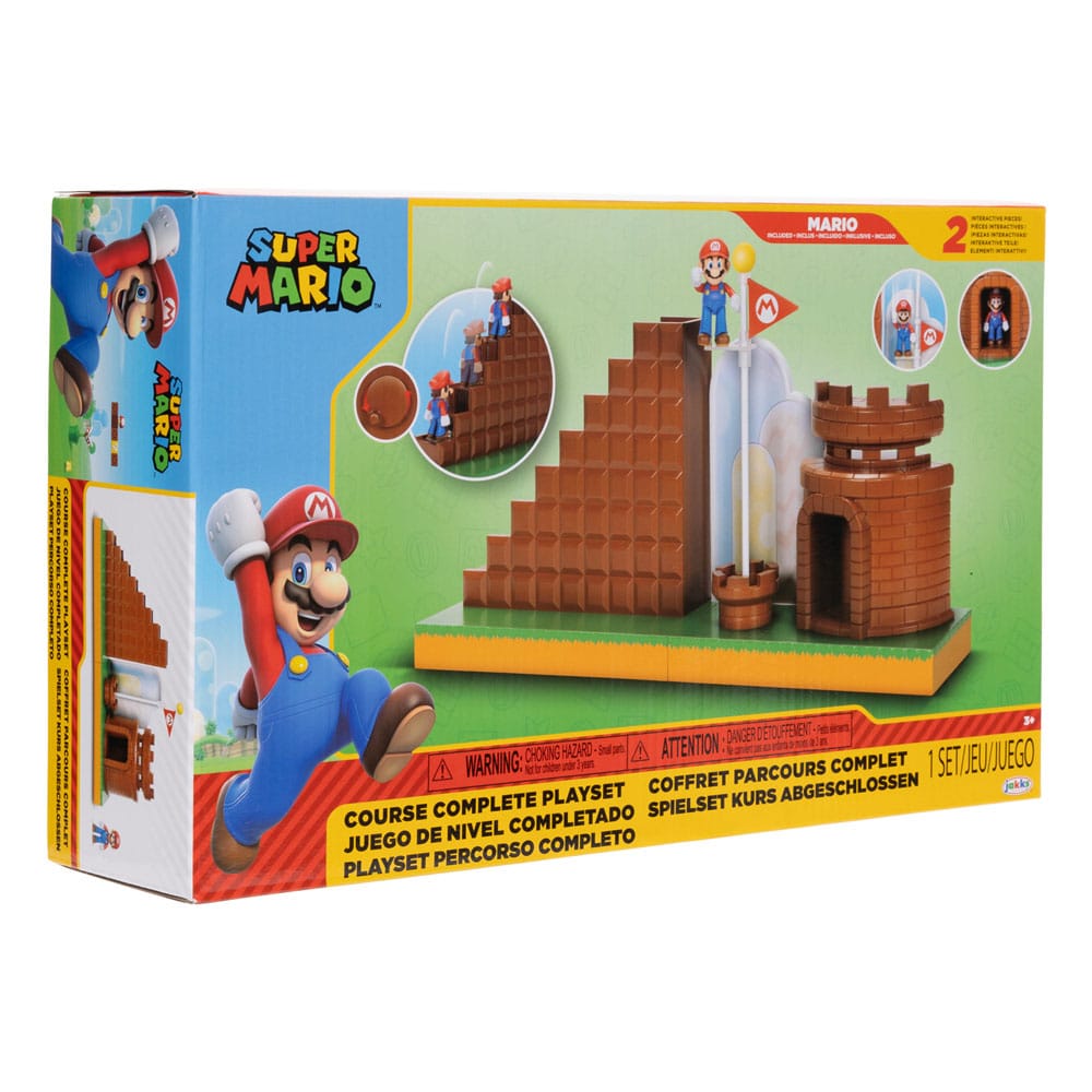 World of Nintendo Super Mario Minifiguren Spielset End Level - Versand: 5-7 Tage nach Bestellung