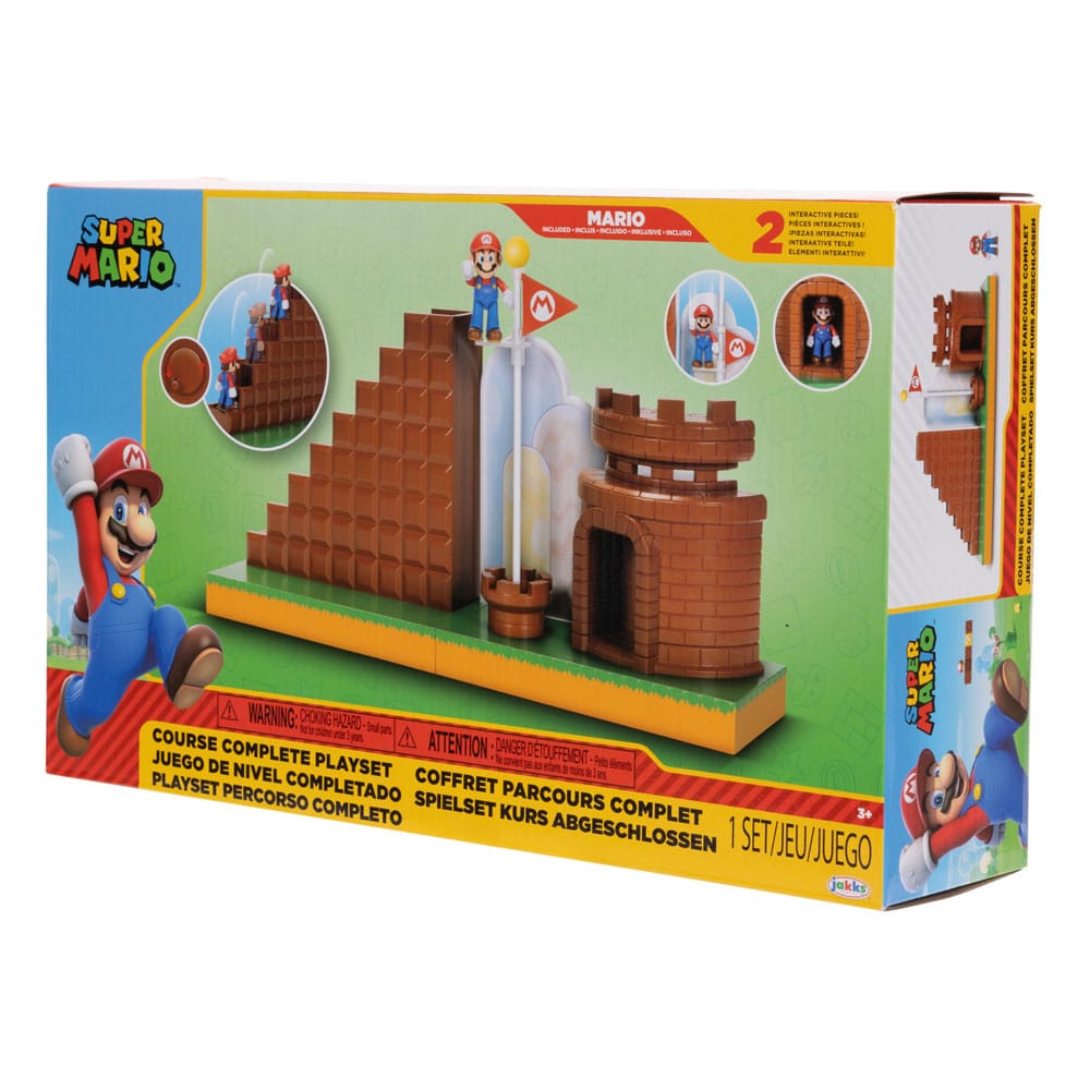 World of Nintendo Super Mario Minifiguren Spielset End Level - Versand: 5-7 Tage nach Bestellung