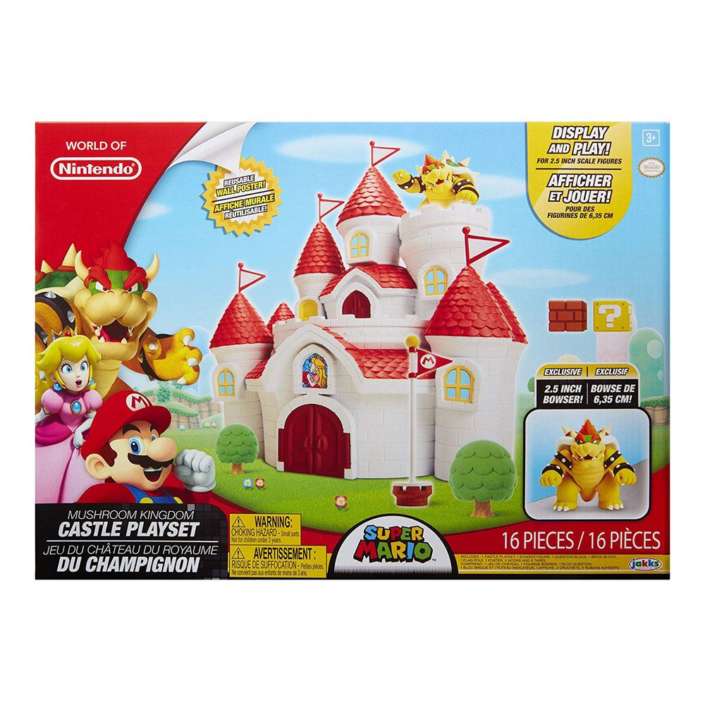 World of Nintendo Spielset Super Mario Pilz-Palast - Versand: 5-7 Tage nach Bestellung