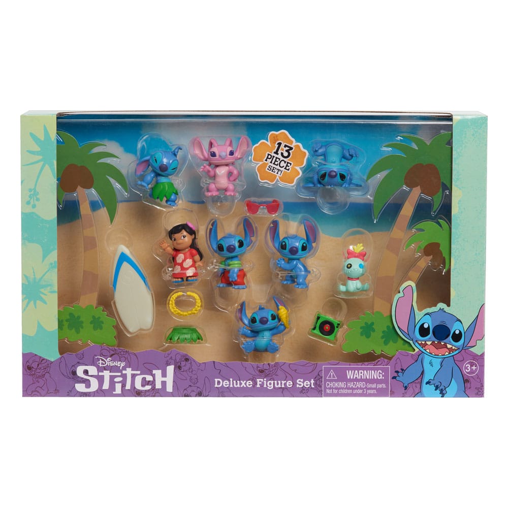 Lilo & Stitch Minifiguren 8er-Pack Stitch Deluxe Figure Set 7 cm - Preorder - ETA: 23.08.2026