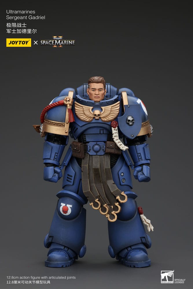 Warhammer 40k Actionfigur 1/18 Uitramarines Sergeant Gadriel 13 cm - Versand: 5-7 Tage nach Bestellung