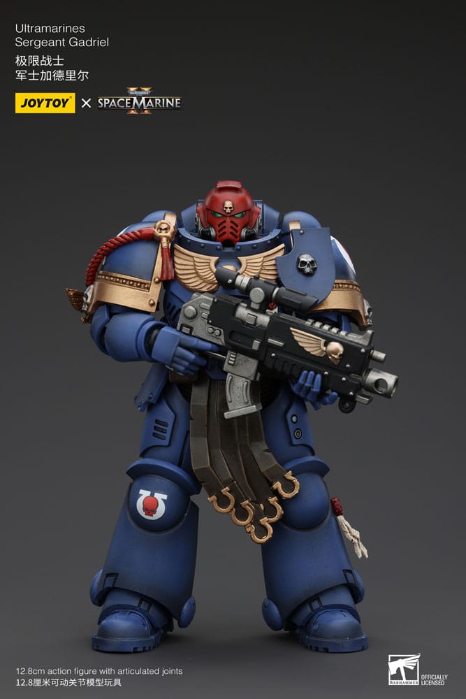 Warhammer 40k Actionfigur 1/18 Uitramarines Sergeant Gadriel 13 cm - Versand: 5-7 Tage nach Bestellung