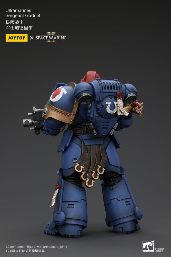 Warhammer 40k Actionfigur 1/18 Uitramarines Sergeant Gadriel 13 cm - Versand: 5-7 Tage nach Bestellung
