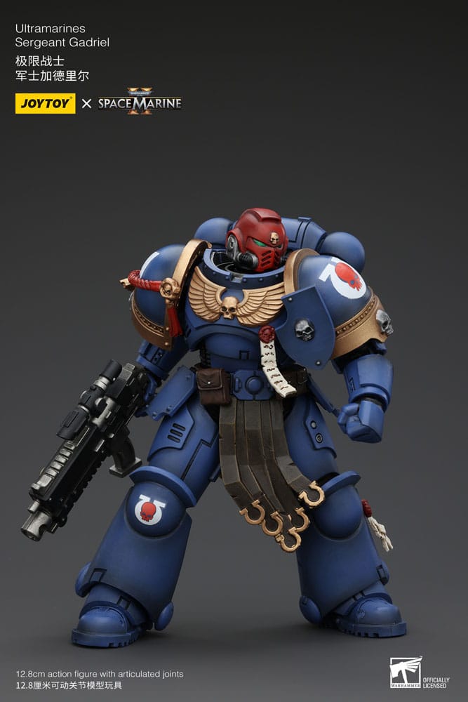 Warhammer 40k Actionfigur 1/18 Uitramarines Sergeant Gadriel 13 cm - Versand: 5-7 Tage nach Bestellung