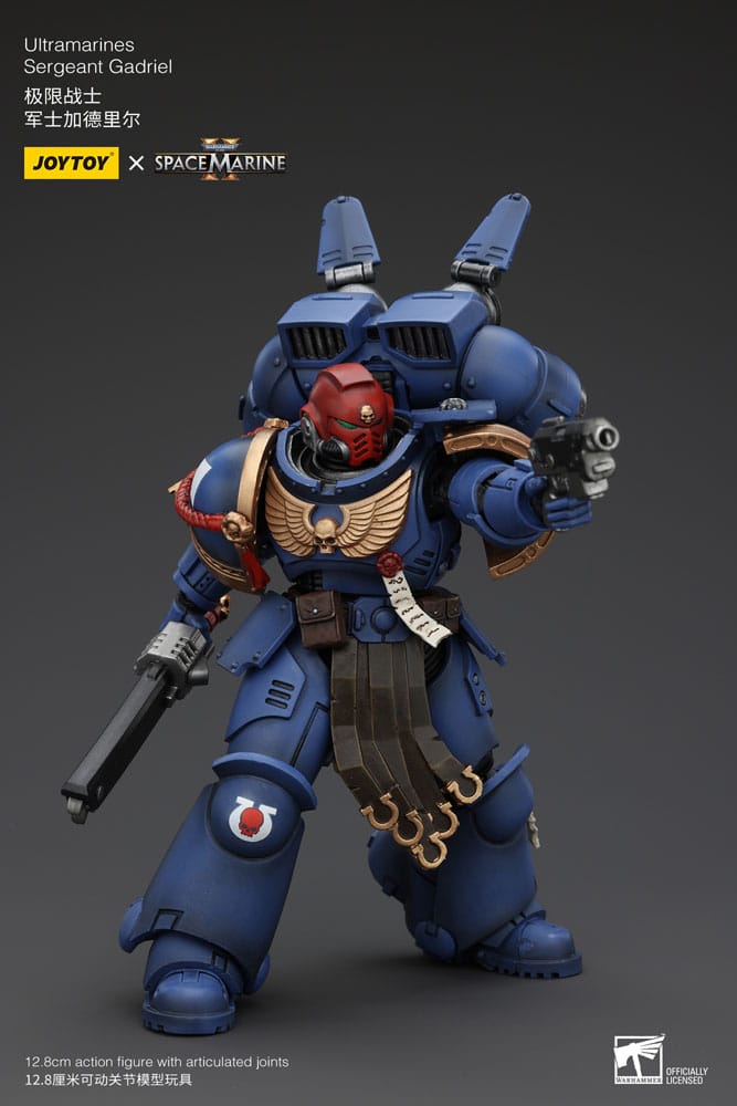 Warhammer 40k Actionfigur 1/18 Uitramarines Sergeant Gadriel 13 cm - Versand: 5-7 Tage nach Bestellung