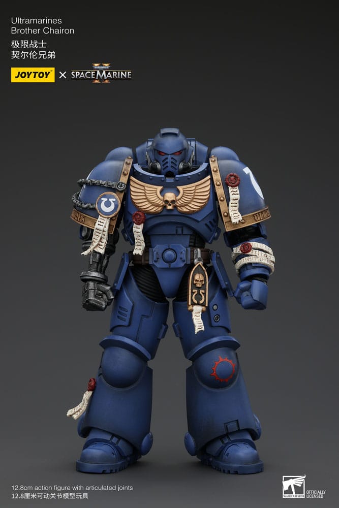 Warhammer 40k Actionfigur 1/18 Uitramarines Brother Chairon 13 cm - Versand: 5-7 Tage nach Bestellung