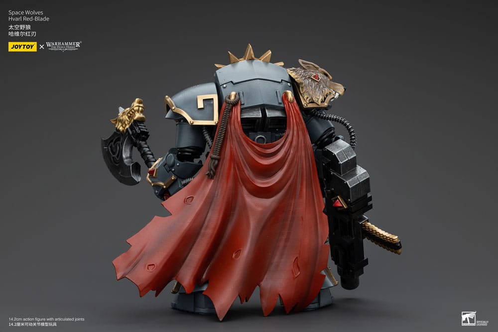 Warhammer The Horus Heresy Actionfigur 1/18 Space Wolves Hvarl Red-Blade 14 cm - Versand: 5-7 Tage nach Bestellung