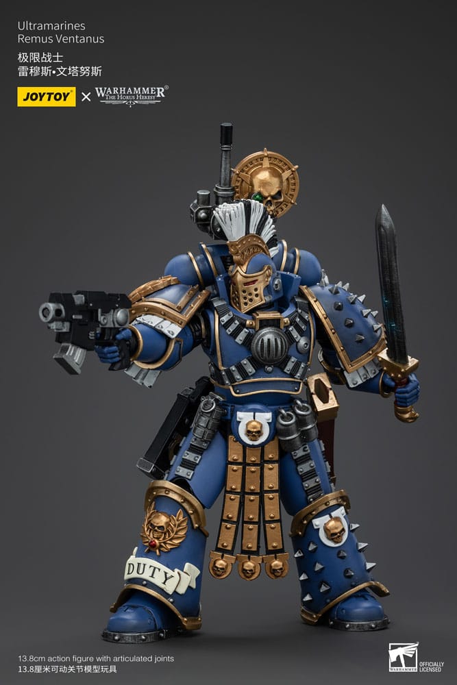 Warhammer The Horus Heresy Actionfigur 1/18 Ultramarines Remus Ventanus 14 cm - Versand: 5-7 Tage nach Bestellung