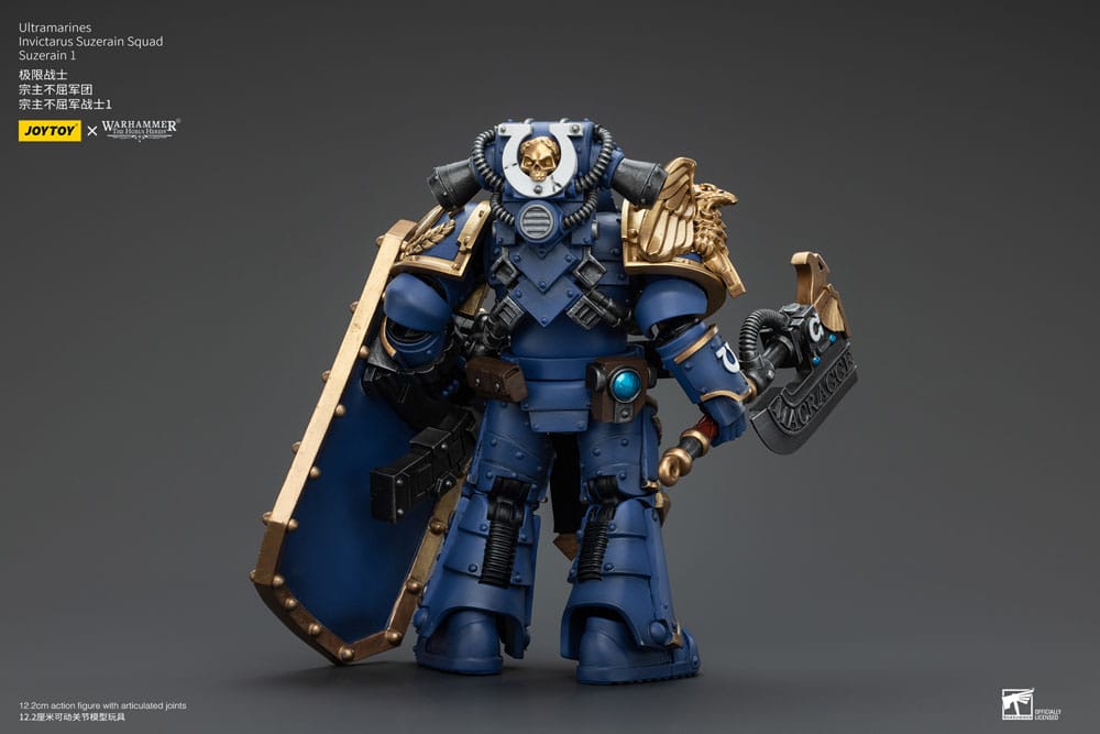 Warhammer The Horus Heresy Actionfigur 1/18 Ultramarines Invictarus Suzerain Squad Suzerain 1 12 cm - Versand: 5-7 Tage nach Bestellung
