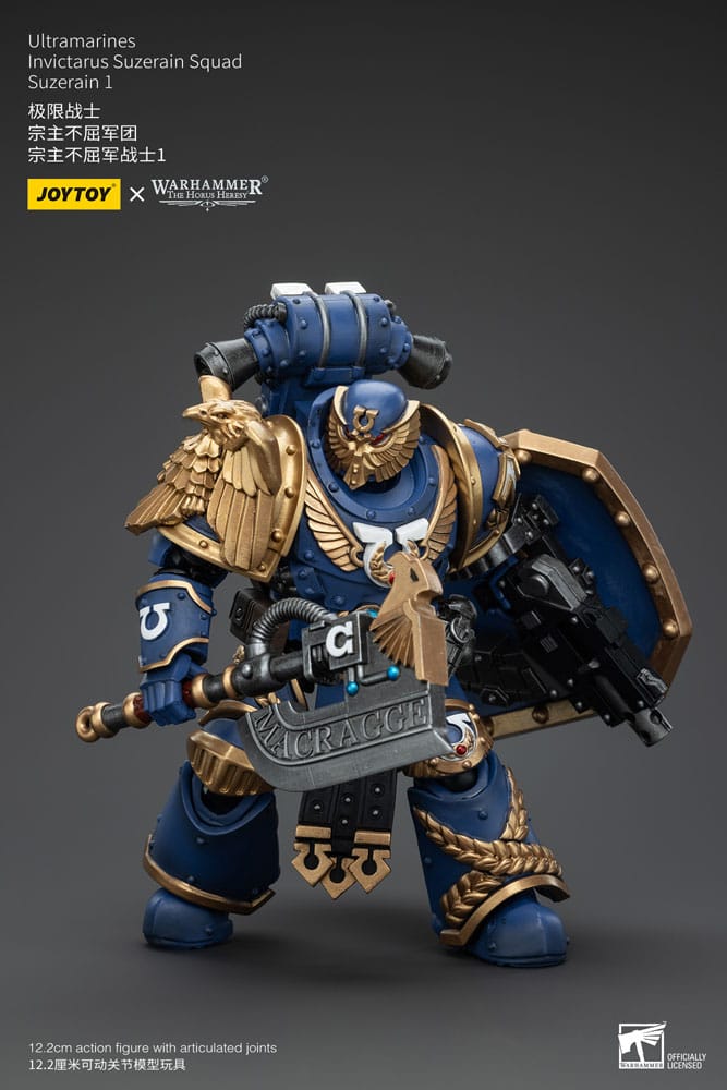 Warhammer The Horus Heresy Actionfigur 1/18 Ultramarines Invictarus Suzerain Squad Suzerain 1 12 cm - Versand: 5-7 Tage nach Bestellung