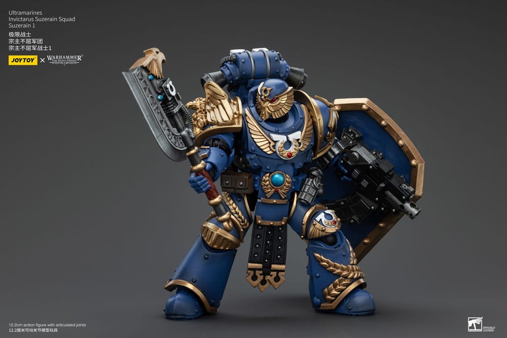 Warhammer The Horus Heresy Actionfigur 1/18 Ultramarines Invictarus Suzerain Squad Suzerain 1 12 cm - Versand: 5-7 Tage nach Bestellung
