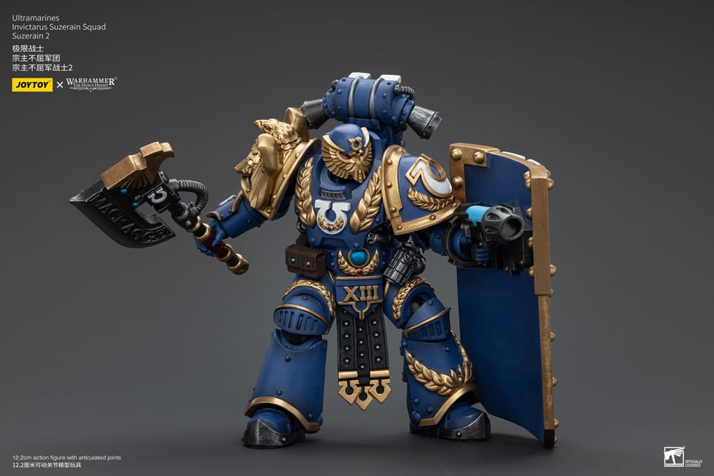 Warhammer The Horus Heresy Actionfigur 1/18 Ultramarines Invictarus Suzerain Squad Suzerain 2 12 cm - Versand: 5-7 Tage nach Bestellung