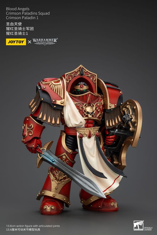 Warhammer The Horus Heresy Actionfigur 1/18 Blood Angels Crimson Paladins Squad Crimson Paladin 1 14 cm - Versand: 5-7 Tage nach Bestellung