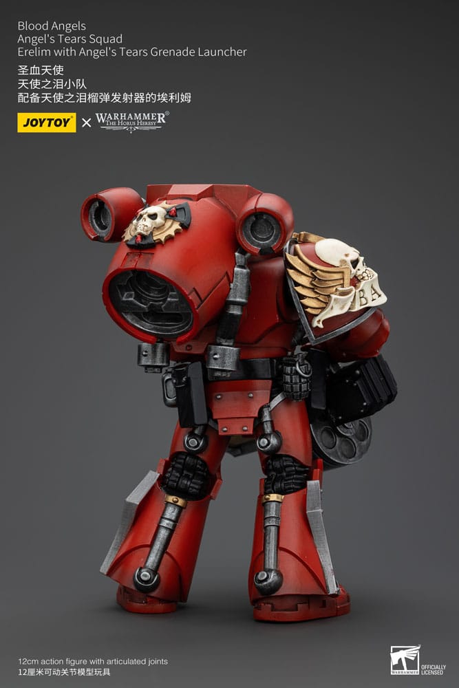 Warhammer The Horus Heresy Actionfigur 1/18 Blood Angels Angel's Tears Squad Erelim with Angel's Tears Grenade Launcher 12 cm - Versand: 5-7 Tage nach Bestellung
