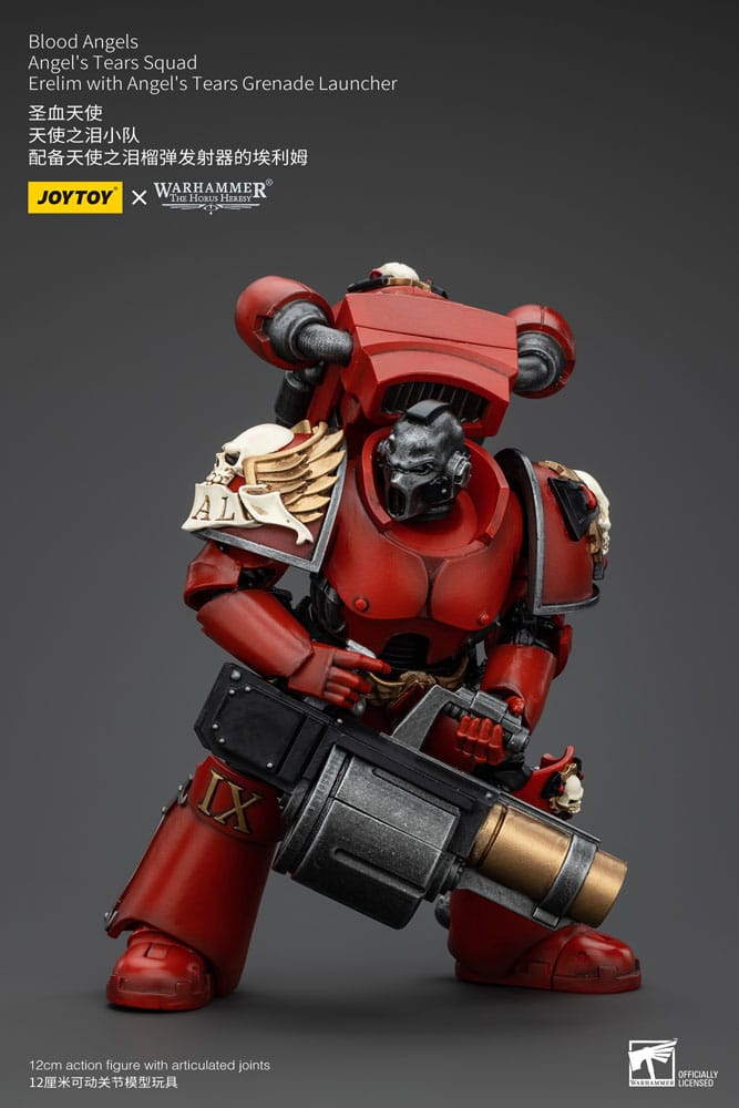 Warhammer The Horus Heresy Actionfigur 1/18 Blood Angels Angel's Tears Squad Erelim with Angel's Tears Grenade Launcher 12 cm - Versand: 5-7 Tage nach Bestellung