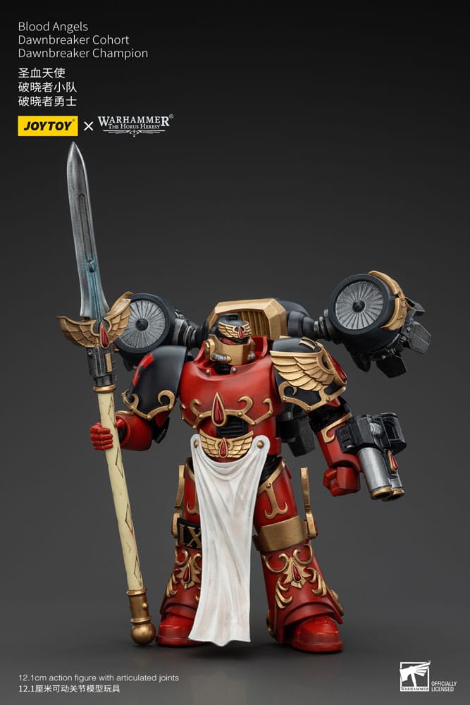Warhammer The Horus Heresy Actionfigur 1/18 Blood Angels Dawnbreaker Cohort Dawnbreaker Champion 13 cm - Versand: 5-7 Tage nach Bestellung