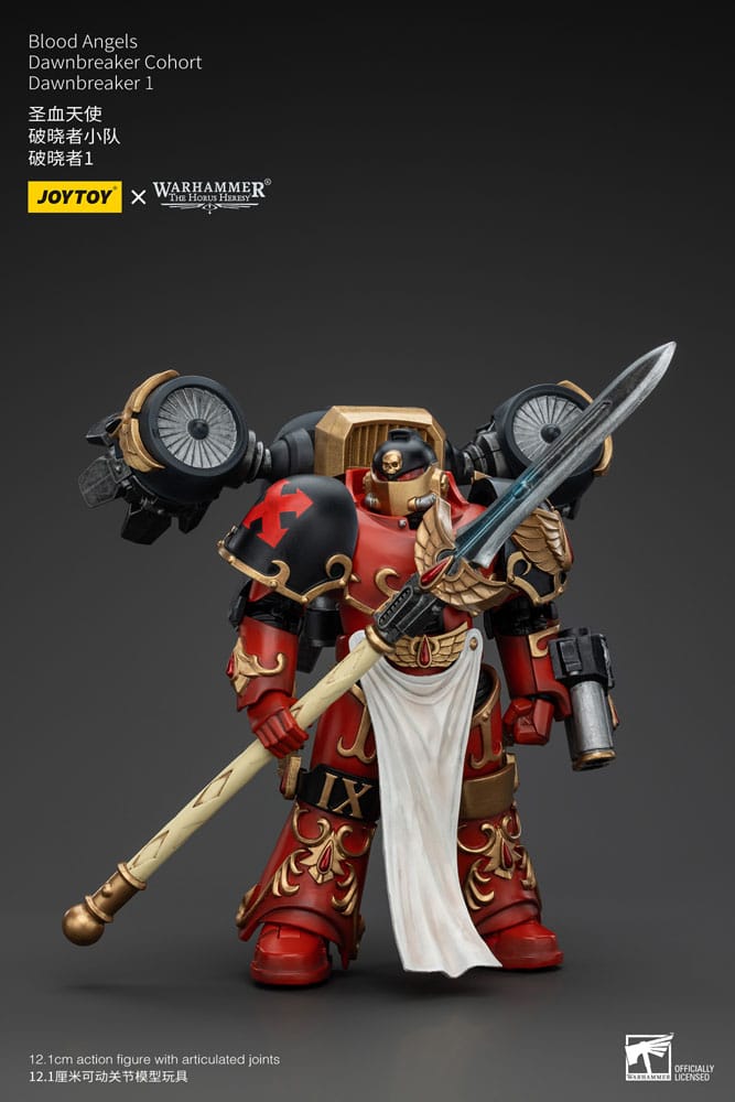 Warhammer The Horus Heresy Actionfigur 1/18 Blood Angels Dawnbreaker Cohort Dawnbreaker 1 13 cm - Versand: 5-7 Tage nach Bestellung
