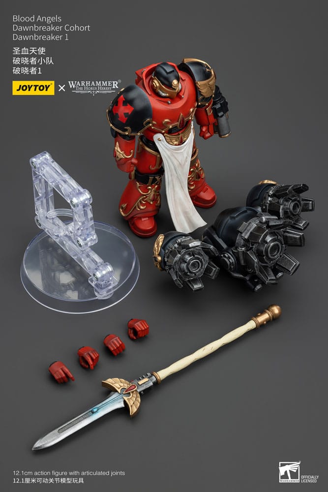 Warhammer The Horus Heresy Actionfigur 1/18 Blood Angels Dawnbreaker Cohort Dawnbreaker 1 13 cm - Versand: 5-7 Tage nach Bestellung