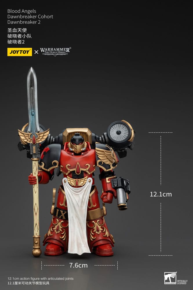 Warhammer The Horus Heresy Actionfigur 1/18 Blood Angels Dawnbreaker Cohort Dawnbreaker 2 13 cm - Versand: 5-7 Tage nach Bestellung