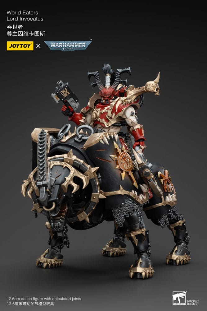 Warhammer 40k Actionfigur 1/18 World Eaters Lord Invocatus 13 cm - Versand: 5-7 Tage nach Bestellung