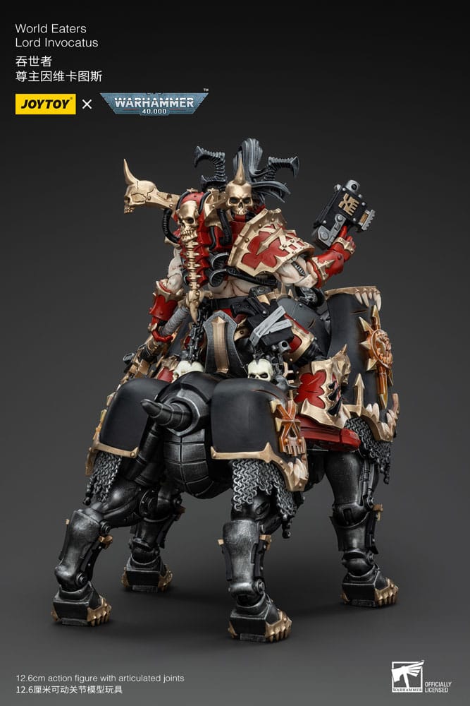 Warhammer 40k Actionfigur 1/18 World Eaters Lord Invocatus 13 cm - Versand: 5-7 Tage nach Bestellung