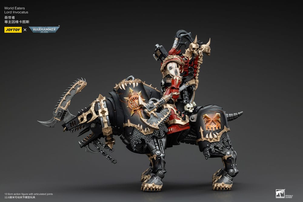 Warhammer 40k Actionfigur 1/18 World Eaters Lord Invocatus 13 cm - Versand: 5-7 Tage nach Bestellung